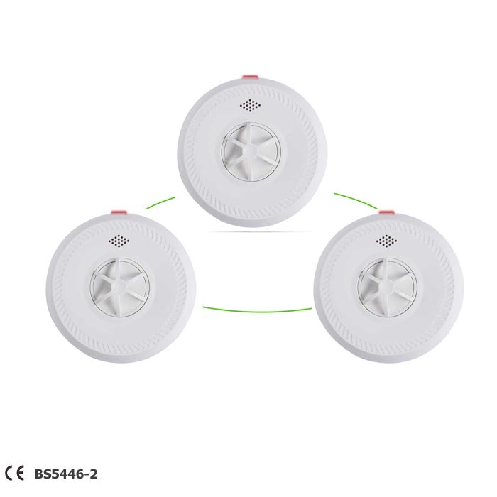 AJ-962TU4 Wireless Interconnected heat Alarm