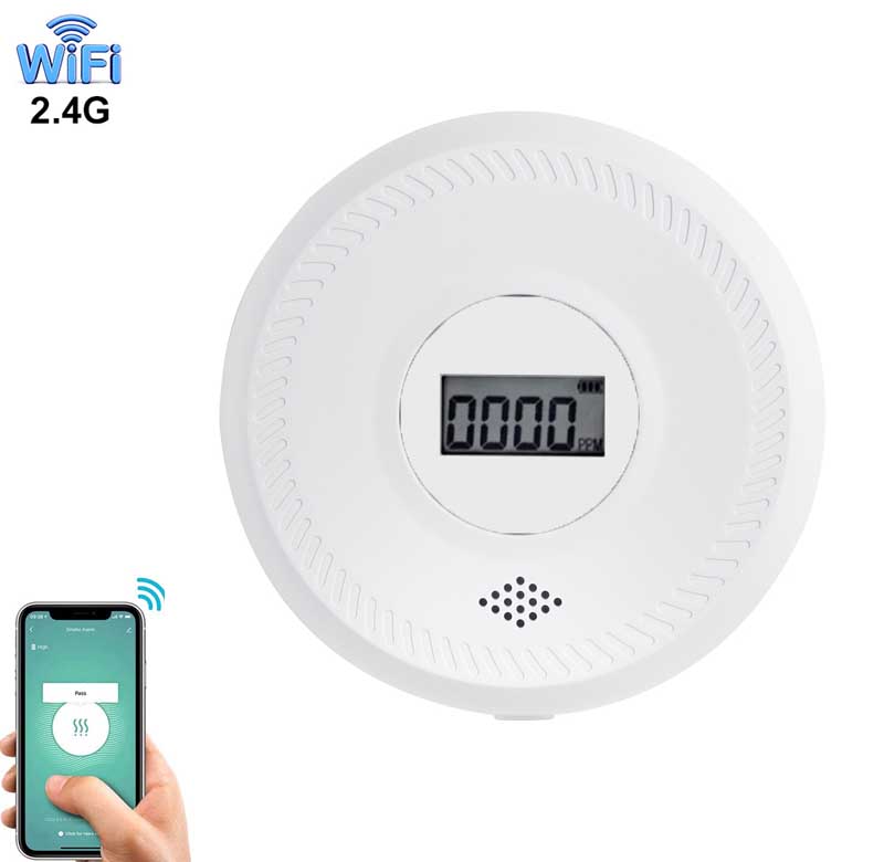 AJ-962SCRW WIFI Smart Smoke and Carbon Monoxide Alarm