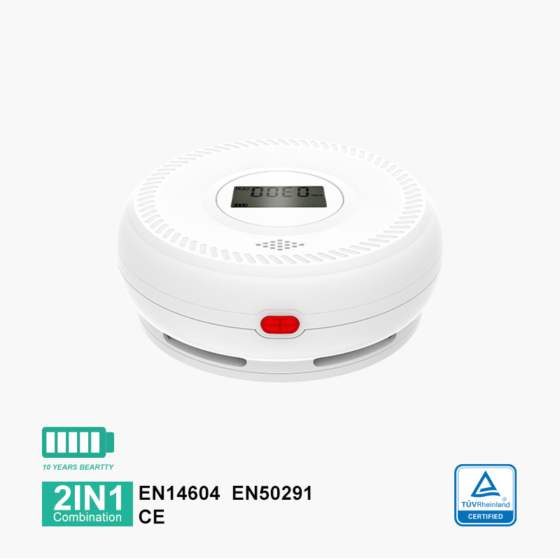 AJ-962SCA4 Hardwired Interconnected Smoke And Carbon Monoxide Alarm (2in1)
